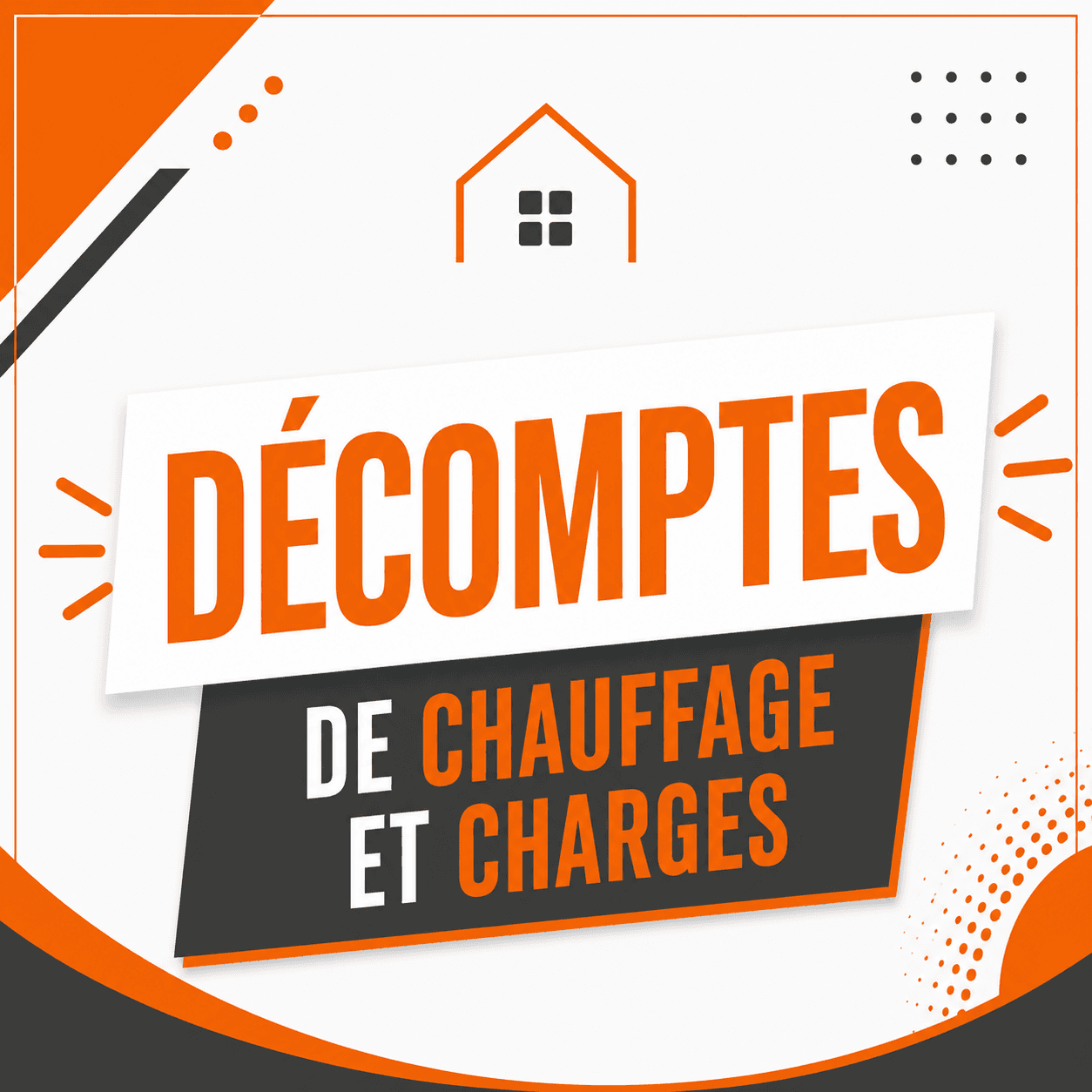 Décompte de chauffage et charges